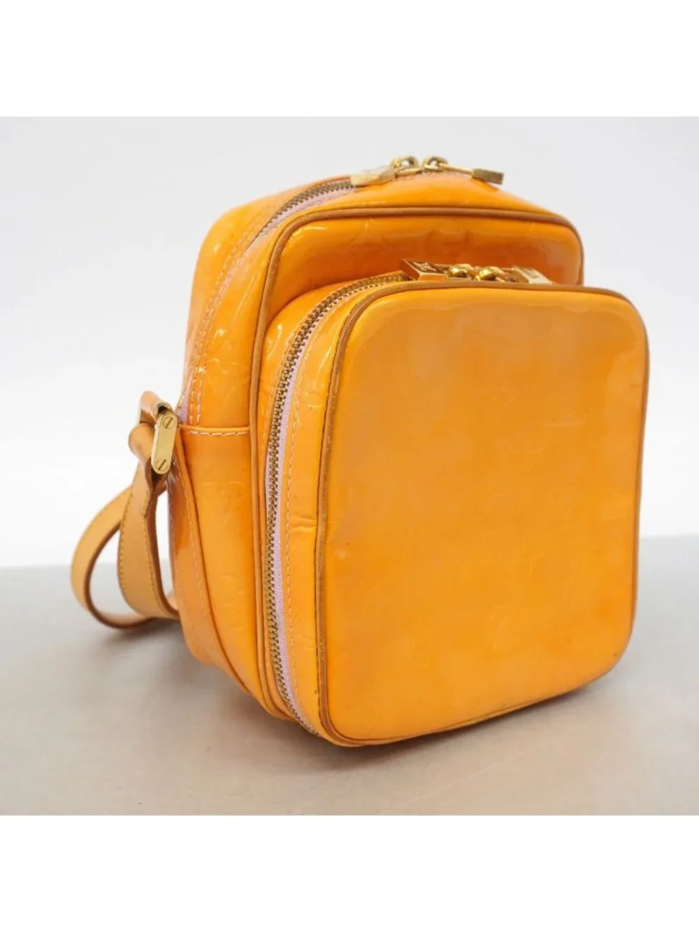 Louis Vuitton Shoulder Bag Vernis Worcester Rose